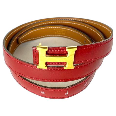 hermes gürtel damen rot|HERMÈS Damengürtel online kaufen .